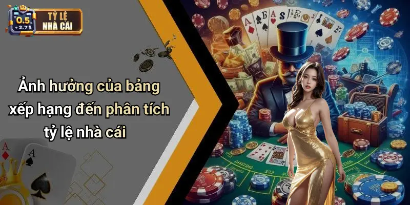 Ảnh hưởng của bảng xếp hạng đến phân tích tỷ lệ nhà cái