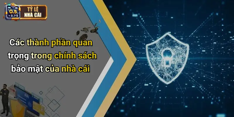 Các thành phần quan trọng trong chính sách bảo mật của nhà cái