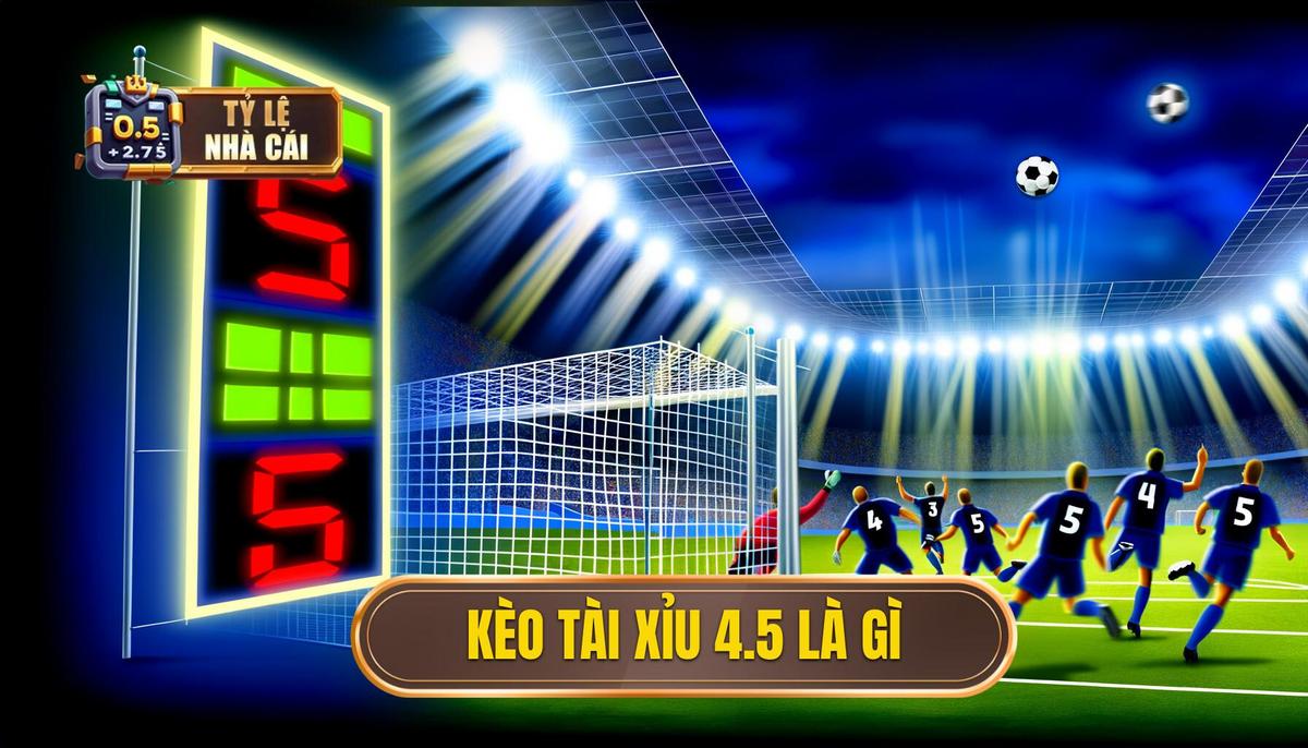 Kèo tài xỉu 4.5 là gì