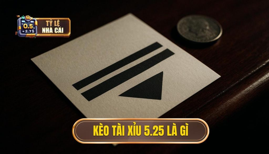 Kèo tài xỉu 5.25 là gì