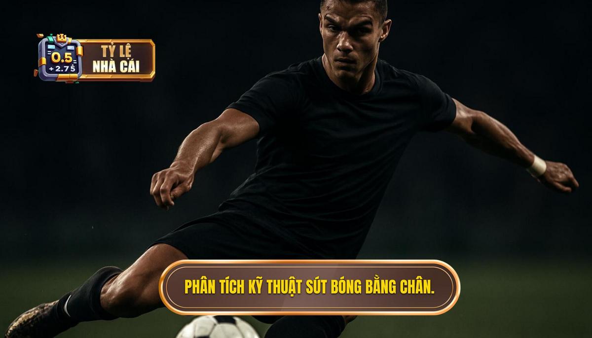 Phân tích chi tiết Kỹ thuật sút bóng bằng má ngoài chân