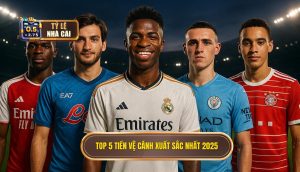Top 5 tiền vệ cánh xuất sắc nhất 2025