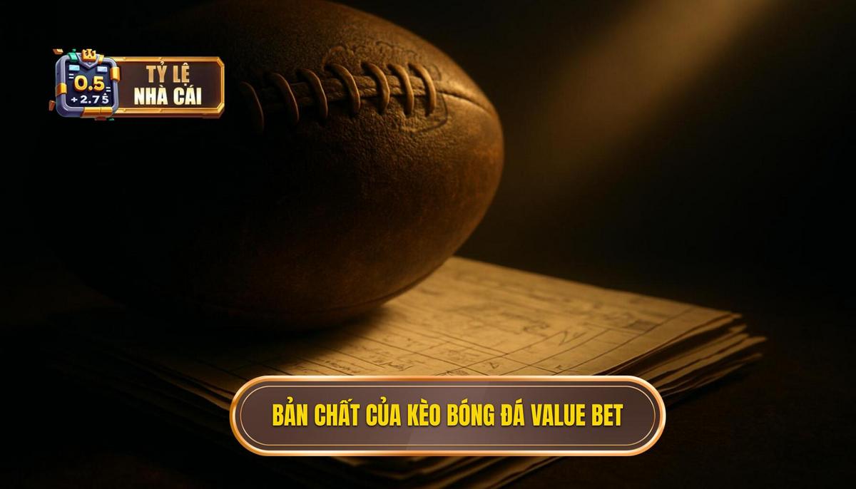 Bản chất cốt lõi của kèo bóng đá value bet