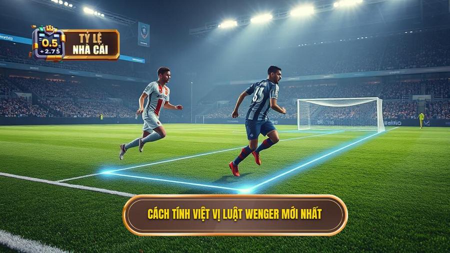 2. Cách tính việt vị Luật Wenger mới nhất