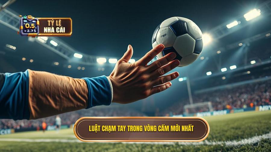 2. Luật chạm tay trong vòng cấm mới nhất