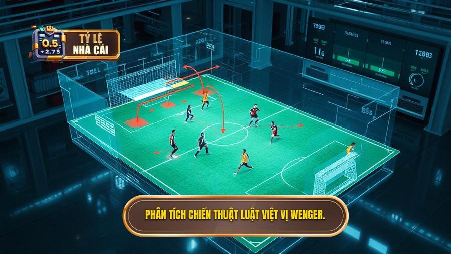 3. Phân tích chiến thuật Luật việt vị Wenger.