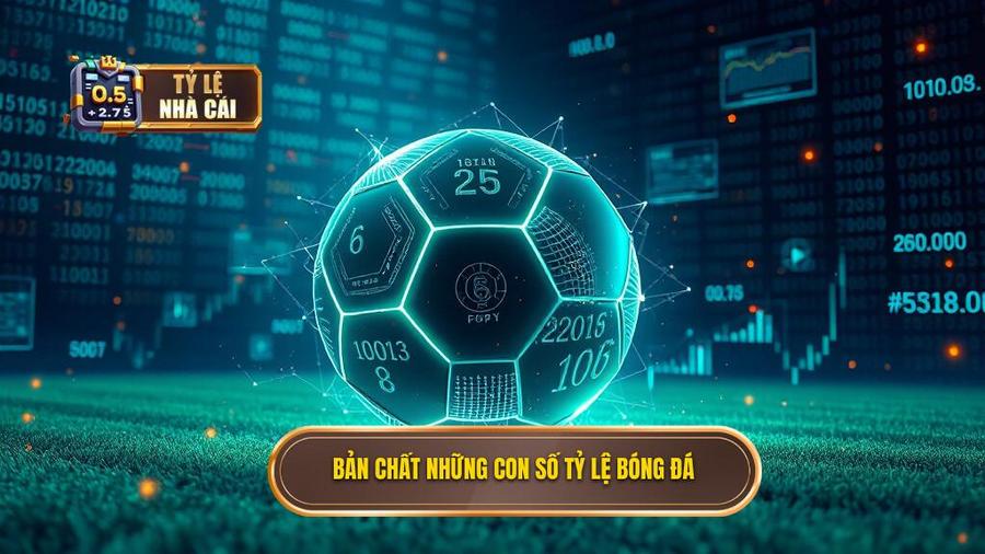 Bản chất những con số tỷ lệ bóng đá