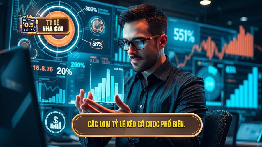 Các loại tỷ lệ kèo cá cược phổ biến