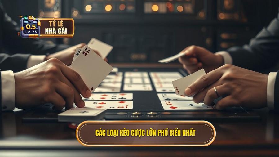 Các loại kèo cược lớn phổ biến nhất