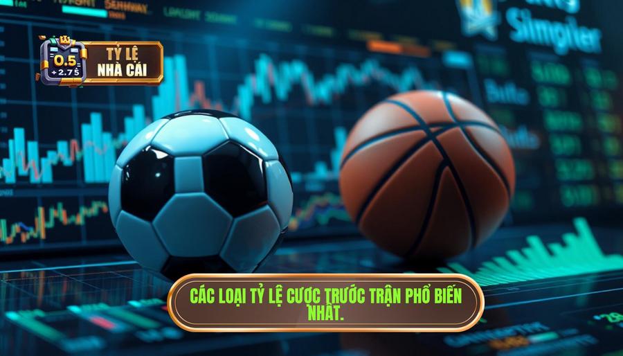 Các loại tỷ lệ cược trước trận phổ biến nhất