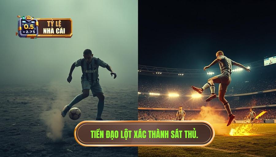 Tiền đạo lột xác thành sát thủ