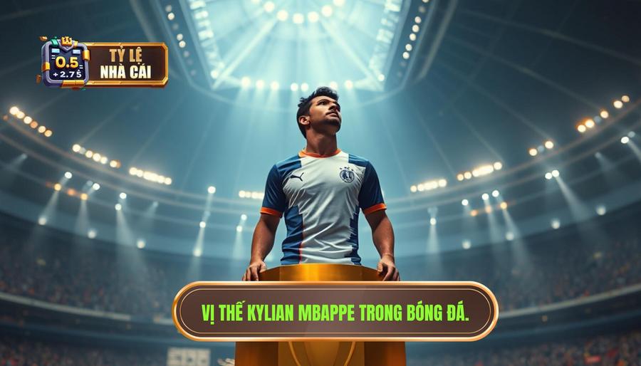 Vị thế Kylian Mbappe trong bóng đá