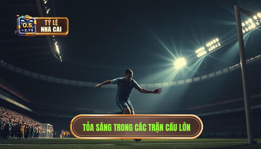 Tỏa sáng trong các trận cầu lớn